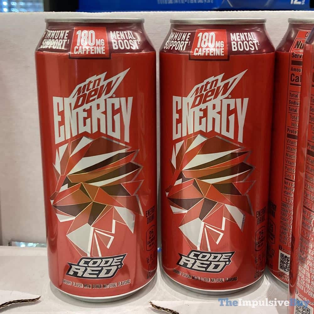 Spotted Mtn Dew Energy Code Red The Impulsive Buy