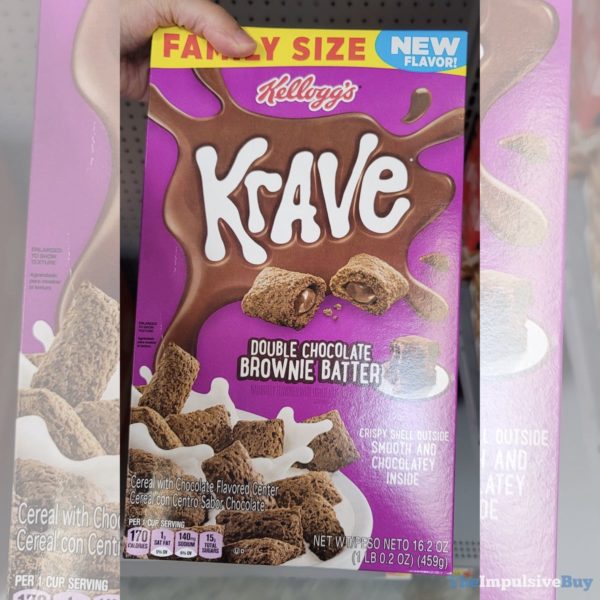 SPOTTED Kellogg's Krave Double Chocolate Brownie Batter Cereal The Impulsive Buy