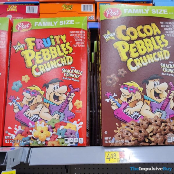 SPOTTED: Post Fruity Pebbles Crunch'd and Cocoa Pebbles Crunch'd