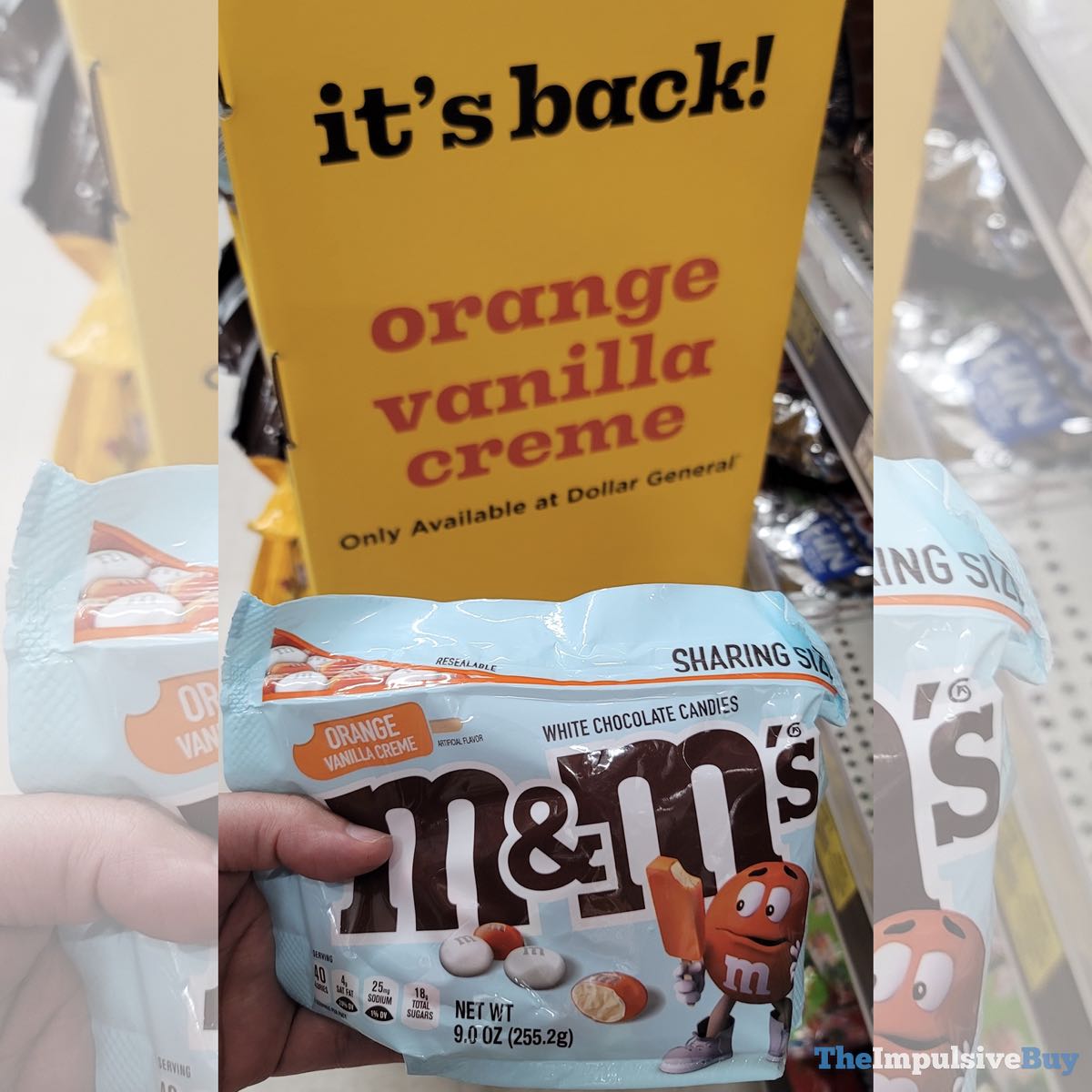 M&M's Orange Vanilla Creme Candies Taste Like a Summertime Creamsicle