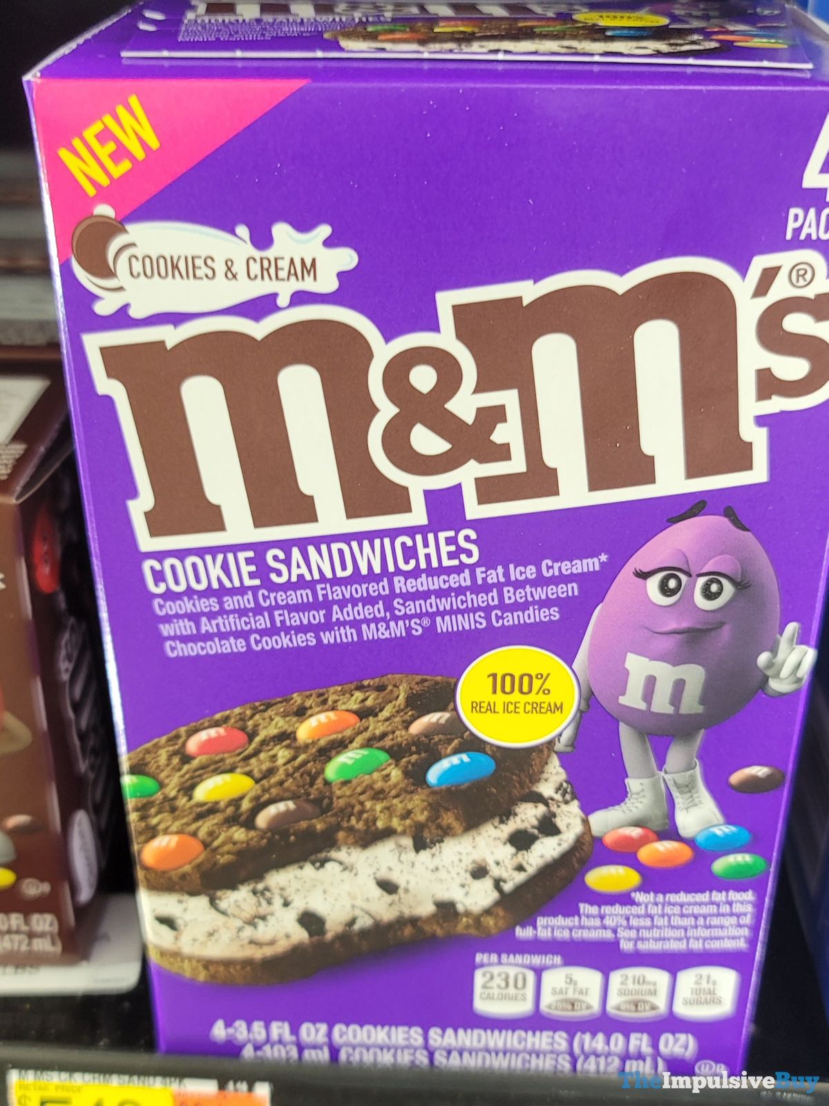 SPOTTED: Cookies & Cream M&M's Cookie Sandwiches - The Impulsive Buy