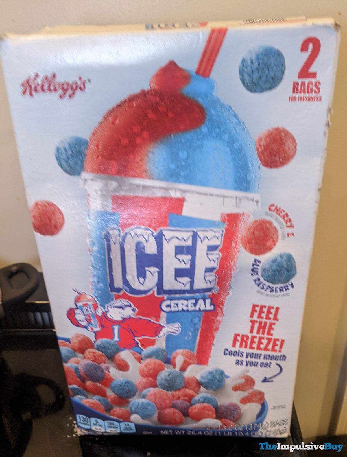 Spotted Kelloggs Icee Cereal The Impulsive Buy 8379