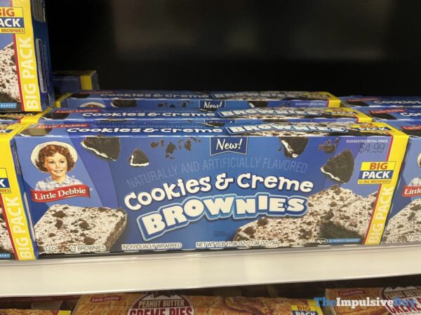 Spotted Little Debbie Cookies And Creme Brownies The Impulsive Buy 5212