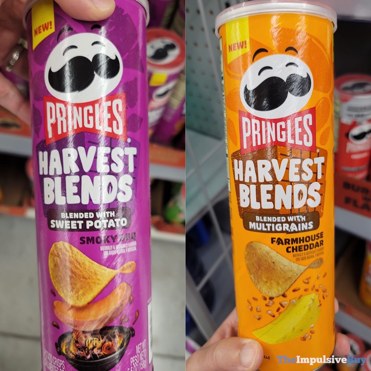 SPOTTED: Pringles Harvest Blends Sweet Potato And Multigrains Crisps ...