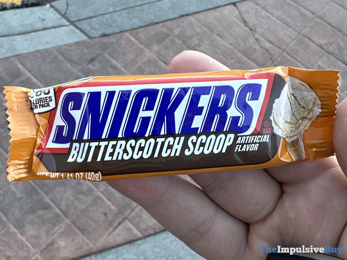 SPOTTED: Snickers Butterscotch Scoop - The Impulsive Buy