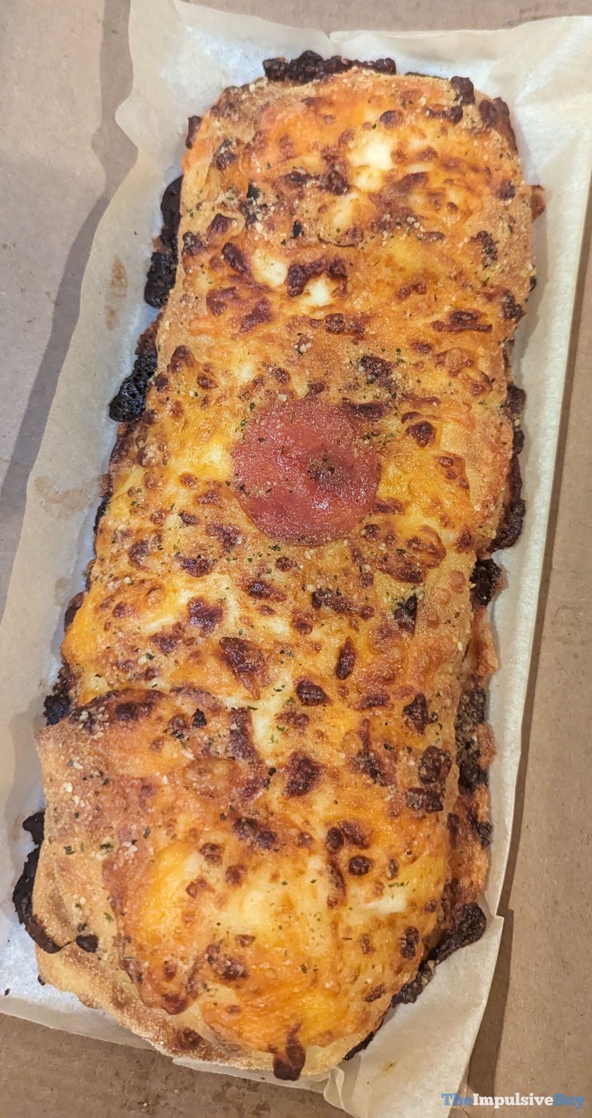 REVIEW: Domino's Pepperoni Stuffed Cheesy Bread - The Impulsive Buy