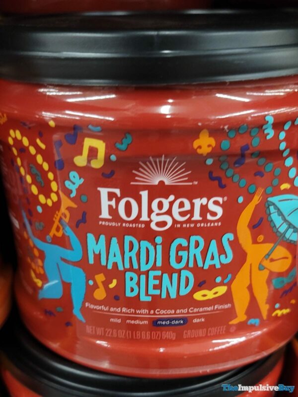 what is folgers mardi gras blend