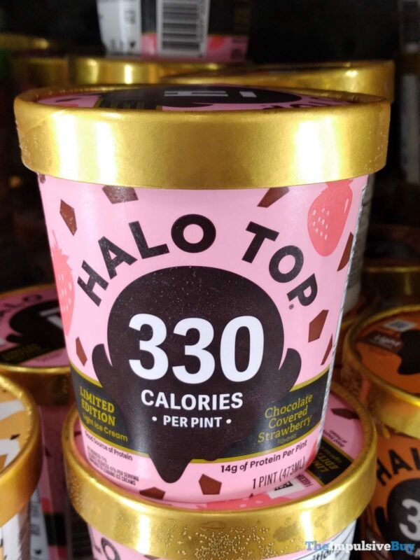 SPOTTED: Halo Top Limited Edition Chocolate Covered Strawberry Light ...