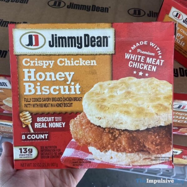 Spotted Jimmy Dean Crispy Chicken Honey Biscuit The Impulsive Buy