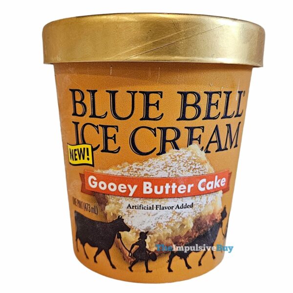 REVIEW: Blue Bell Gooey Butter Cake Ice Cream - The Impulsive Buy