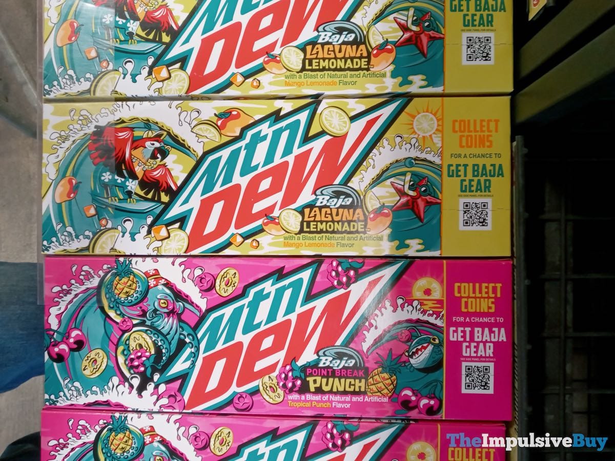 SPOTTED: Mtn Dew Baja Laguna Lemonade and Point Break Punch - The ...