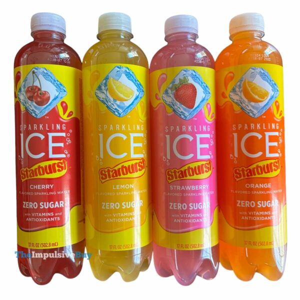 REVIEW: Sparkling Ice Starburst Flavors – The Impulsive Buy