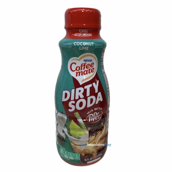 Review Nestle Coffee Mate Coconut Lime Dirty Soda Creamer The