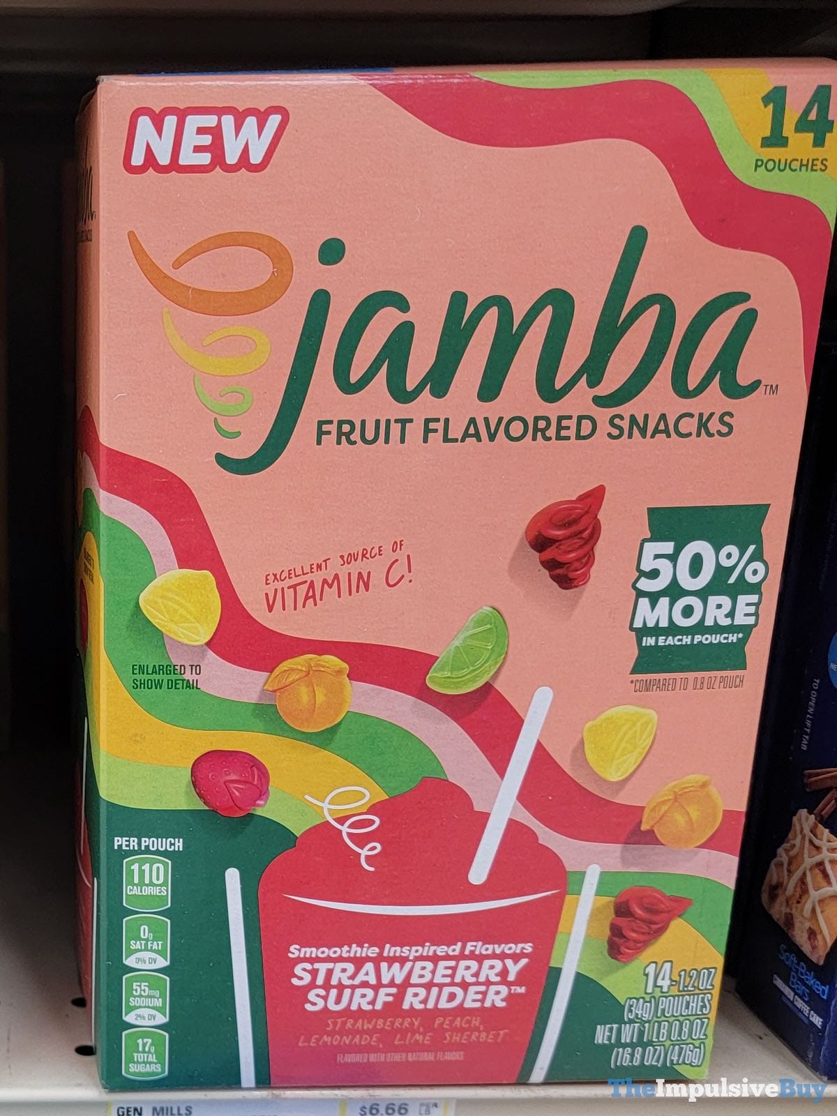 SPOTTED: Jamba Strawberry Surf Rider Fruit Flavored Snacks - The ...