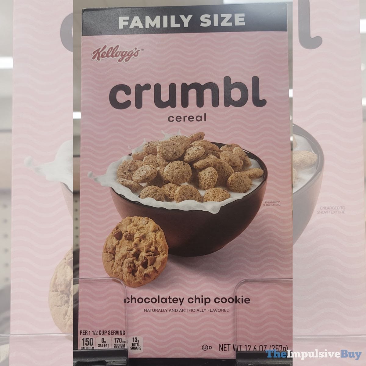 SPOTTED: Kellogg's Crumbl Chocolatey Chip Cookie Cereal - Foodie Fred